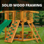 Chateau w/ Sky Loft Swing Set - Image 17