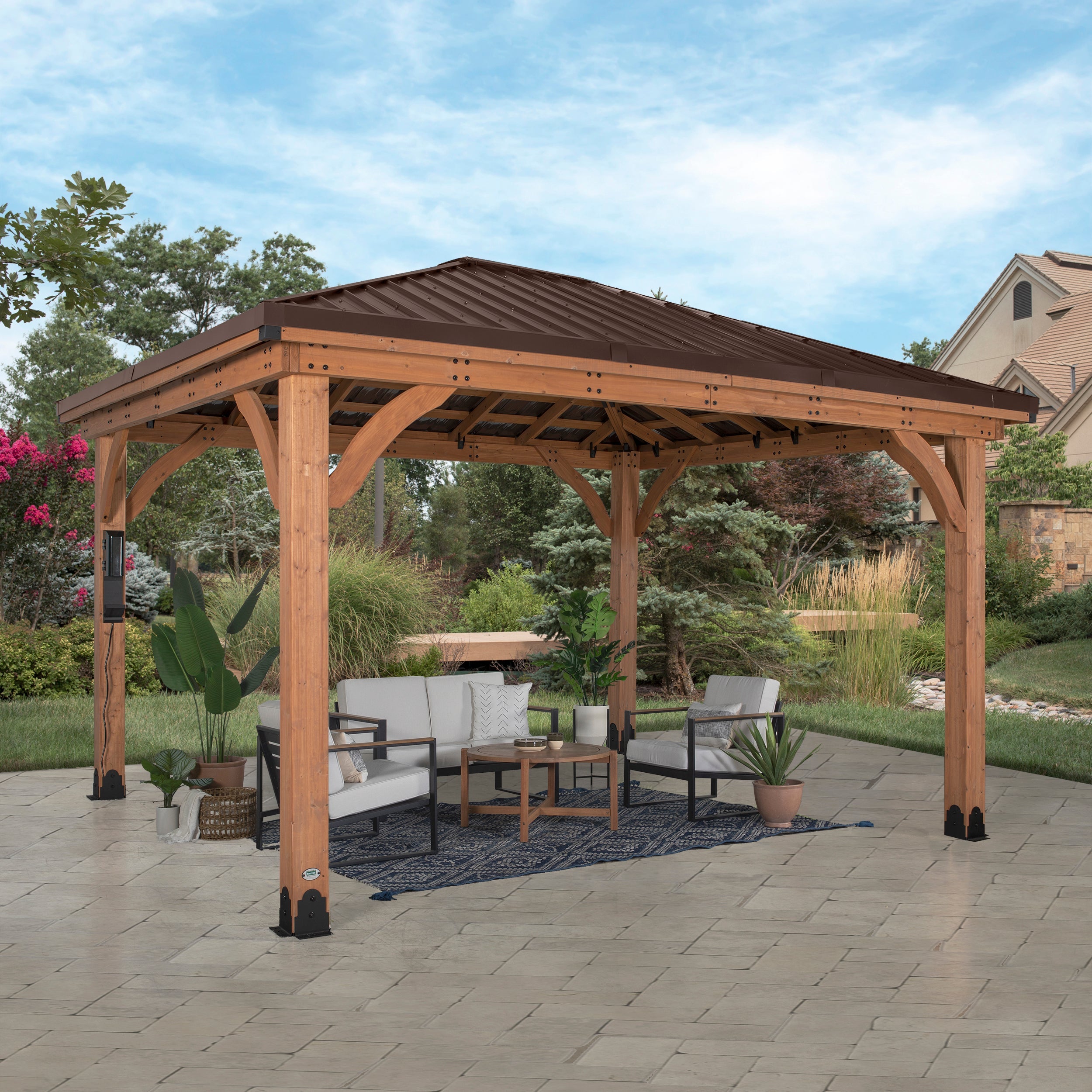 14x10BarringtonLB 14x10 Barrington Gazebo - Image 1