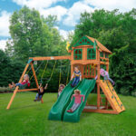 Outing w/ Dual Slides Swing Set - Image 4