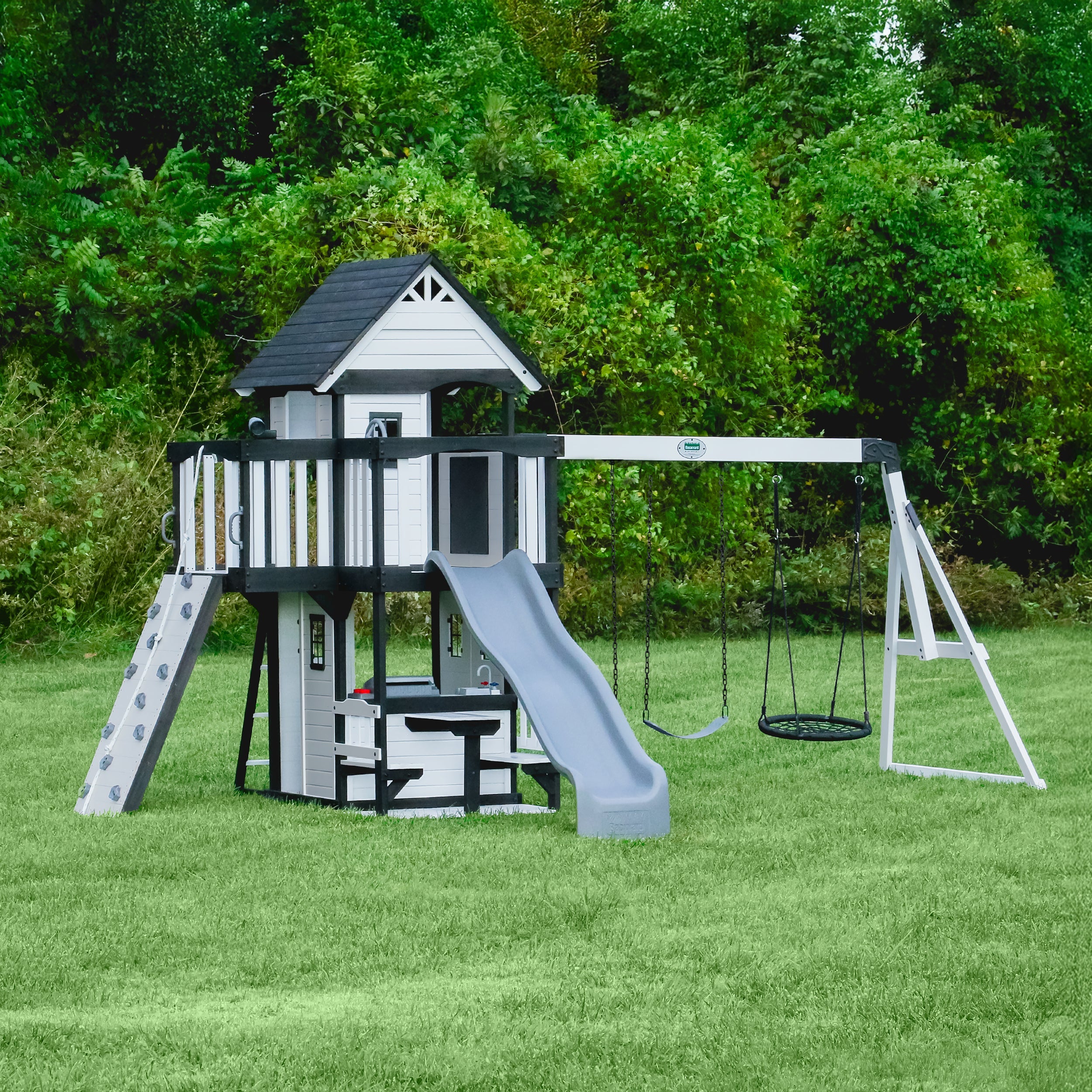 2300347-Canyon-White-Hero-2 Canyon Creek Swing Set – White - Image 1