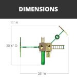 Homestead Swing Set for Kids - Image 19