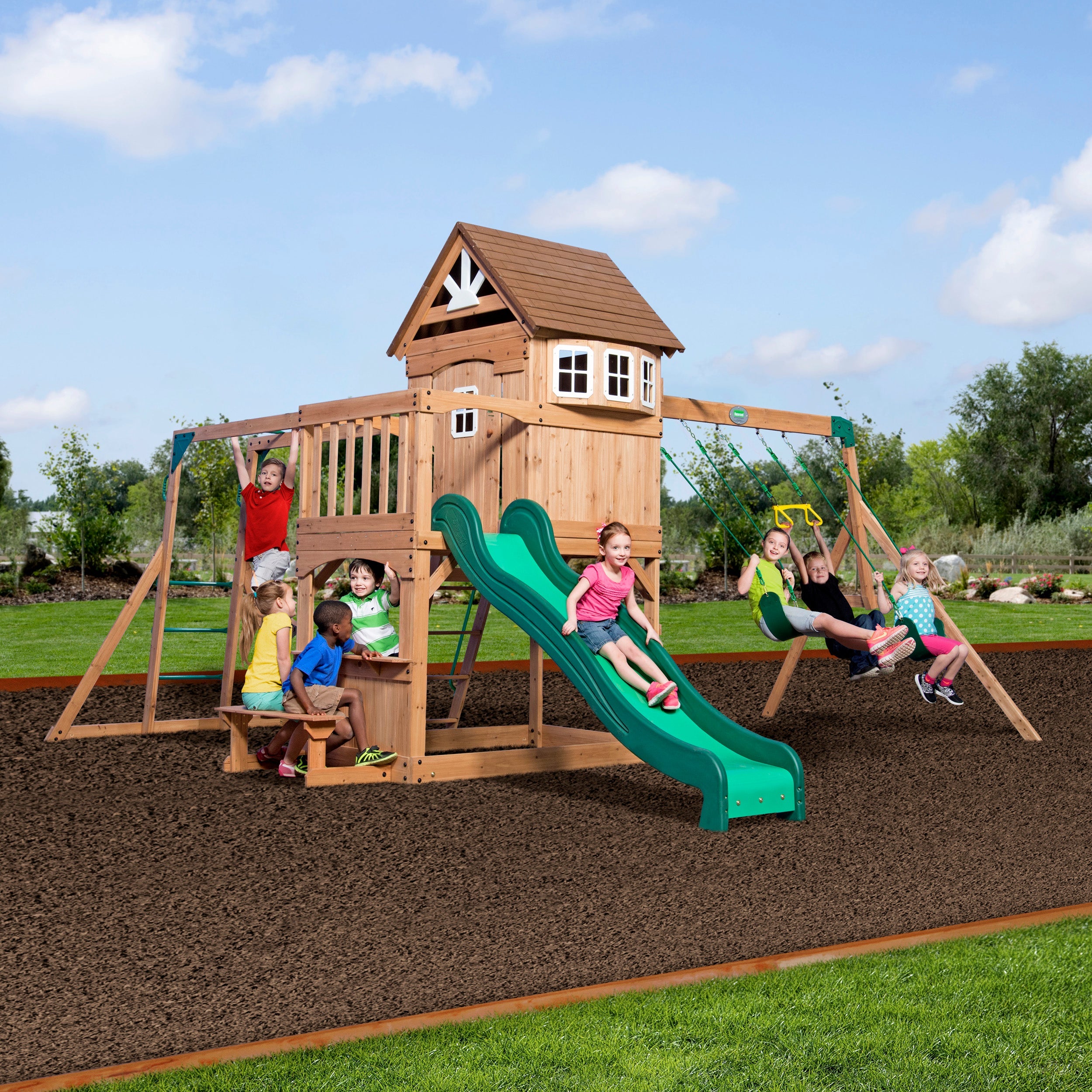 30211G-Montpelier-Hero Montpelier Swing Set - Image 1