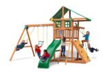 Outing w/ Trapeze Bar Swing Set - Image 6