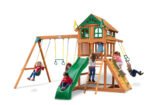 Outing w/ Trapeze Bar Swing Set - Image 5