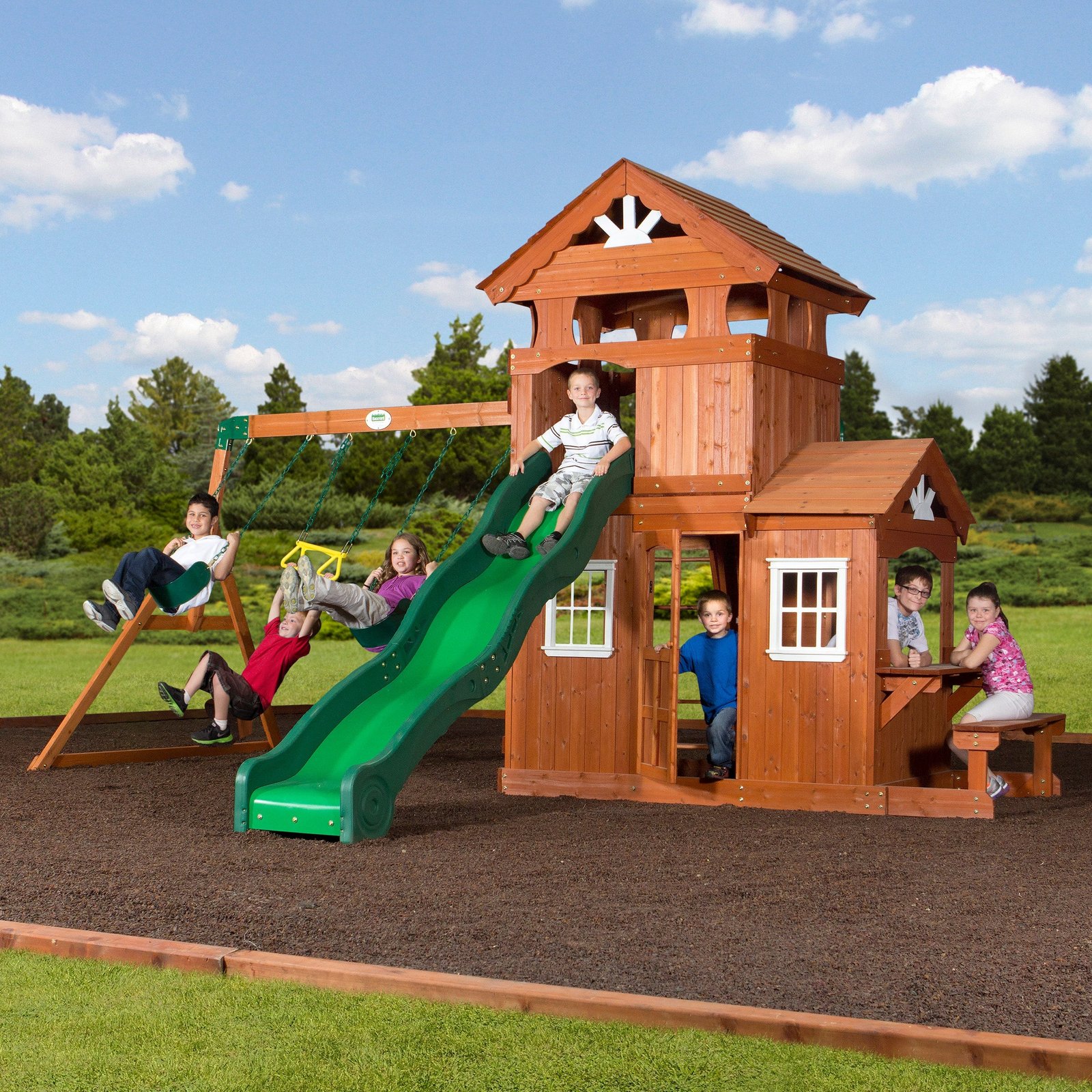 65413B-Hero Shenandoah Swing Set - Image 1