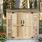 6' x 3' Patio Garden Shed - Image 9