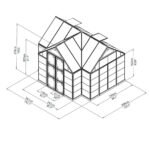 Chalet 12' x 10' Greenhouse - Image 10