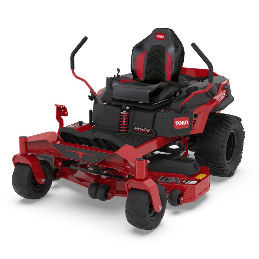 88ac0200-3c90-4e94-9b82-2815c0634b9d Toro 48 in. TITAN® MyRIDE® Zero Turn Mower Model# (76411) - Image 1
