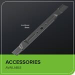 60V 30" CrossoverT Riding Lawn Tractor, Bagger Included, (4) 8.0 Ah (1) 20.0Ah Batteries and 600-Watt Charger - Image 15