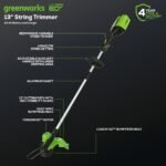 60V 25" Dual Blade Self-Propelled Mower 5-pc Combo Kit, (3) 4.0 Ah Batteries, (1) Single Port Chargers and (1) Dual-Port Charger - Image 9