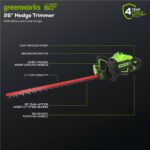 60V 25" Self-Propelled Lawn Mower 4-pc Combo Kit: (2) 4.0 Ah Batteries and Dual-Port Charger - Image 2