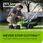 60V 25" SP Mower 3PC Combo Kit, 16" String Trimmer and 610CFM Blower - Image 9
