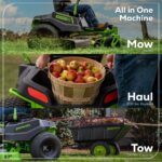 60V 42” Electric CrossoverZ Zero Turn Mower with (6) 8 Ah Batteries and (3) Dual Port Turbo Chargers - Image 17