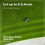 60V 42” Electric CrossoverZ Zero Turn Mower with (6) 8 Ah Batteries and (3) Dual Port Turbo Chargers - Image 7