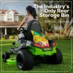 60V 42" Cordless Battery CrossoverT Riding Lawn Mower, (4) 8.0 Ah Batteries and (2) Dual-Port Turbo Chargers - Image 9