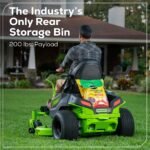 60V 42" Electric CrossoverZ Zero Turn Mower with (4) 8 Ah Batteries and (2) Dual-Port Turbo Chargers - Image 10