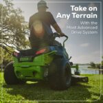 60V 42” Electric CrossoverZ Zero Turn Mower with (6) 8 Ah Batteries and (3) Dual Port Turbo Chargers - Image 10