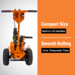 Brave BRPT18 18" Trencher Shark Chain w/ Honda GX200 Engine - Image 3