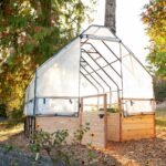 Cedar Complete Raised Garden Bed Kit with Greenhouse Cover 8' x 12' - Image 2