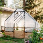 Cedar Complete Raised Garden Bed Kit with Greenhouse Cover 8' x 12' - Image 5