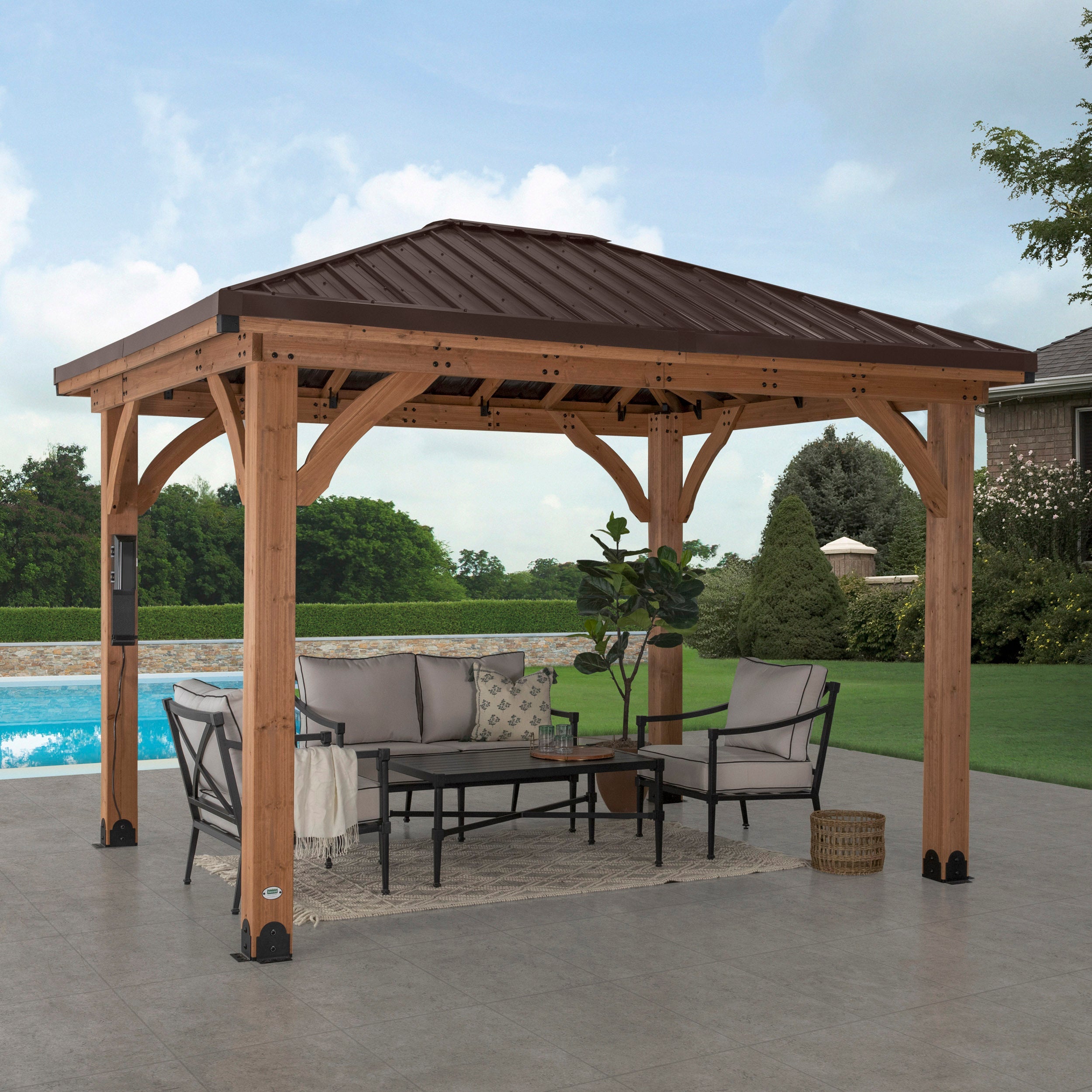 P2_12x10Barrington_Main 12x10 Barrington Gazebo - Image 1