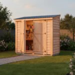 8' x 4' SpaceSaver Storage Shed - Double Doors - Image 11