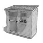 8' x 4' SpaceSaver Storage Shed - Single Door - Image 17