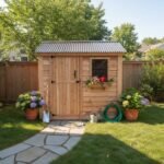 8' x 4' SpaceSaver Storage Shed - Single Door - Image 2