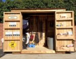 8' x 4' SpaceSaver Storage Shed - Double Doors - Image 12