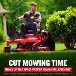 CRAFTSMAN Z3200 | 42in 547cc Gas Zero-Turn Riding Lawn Mower | Dual Hydrostatic Transmissions - Image 4