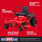 Craftsman Z3200 | 42in 547cc Zero Turn Riding Mower | Dual Hydrostatic Transmissions (17AFFACS093) - Image 2