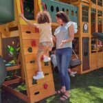 Bear Cave Lodge Swing Set - Installation Available - Image 18