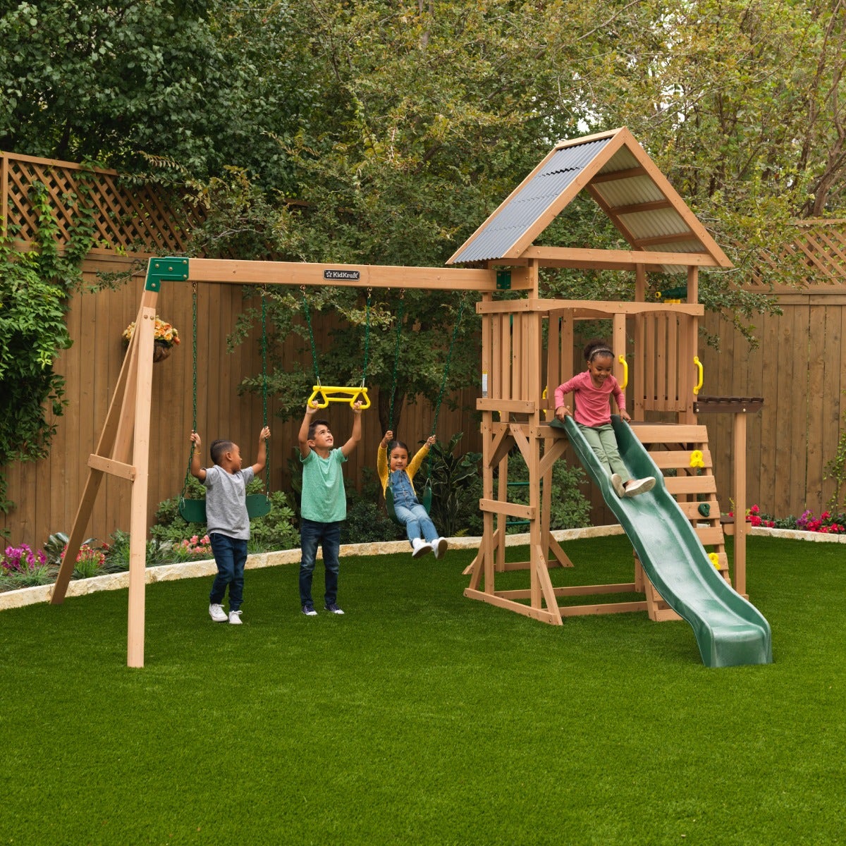 f29070_rsm_01_1 Lawnmeadow Playset / Swing Set - Image 1