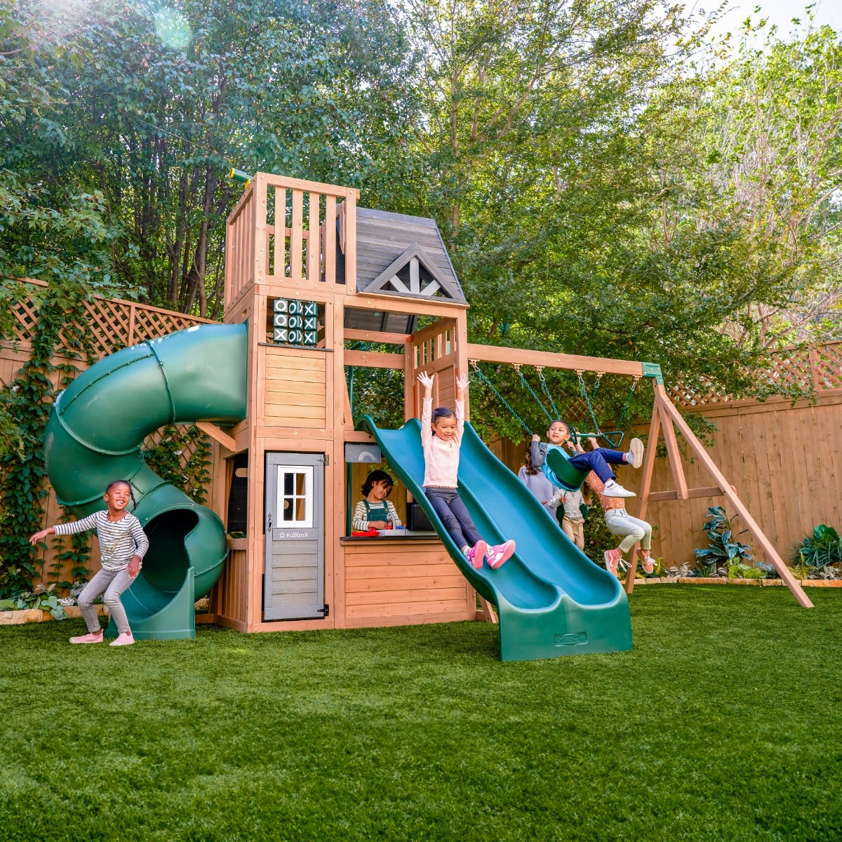 f29750_rsm_chains Summit View Swing Set - Installation Available - Image 1