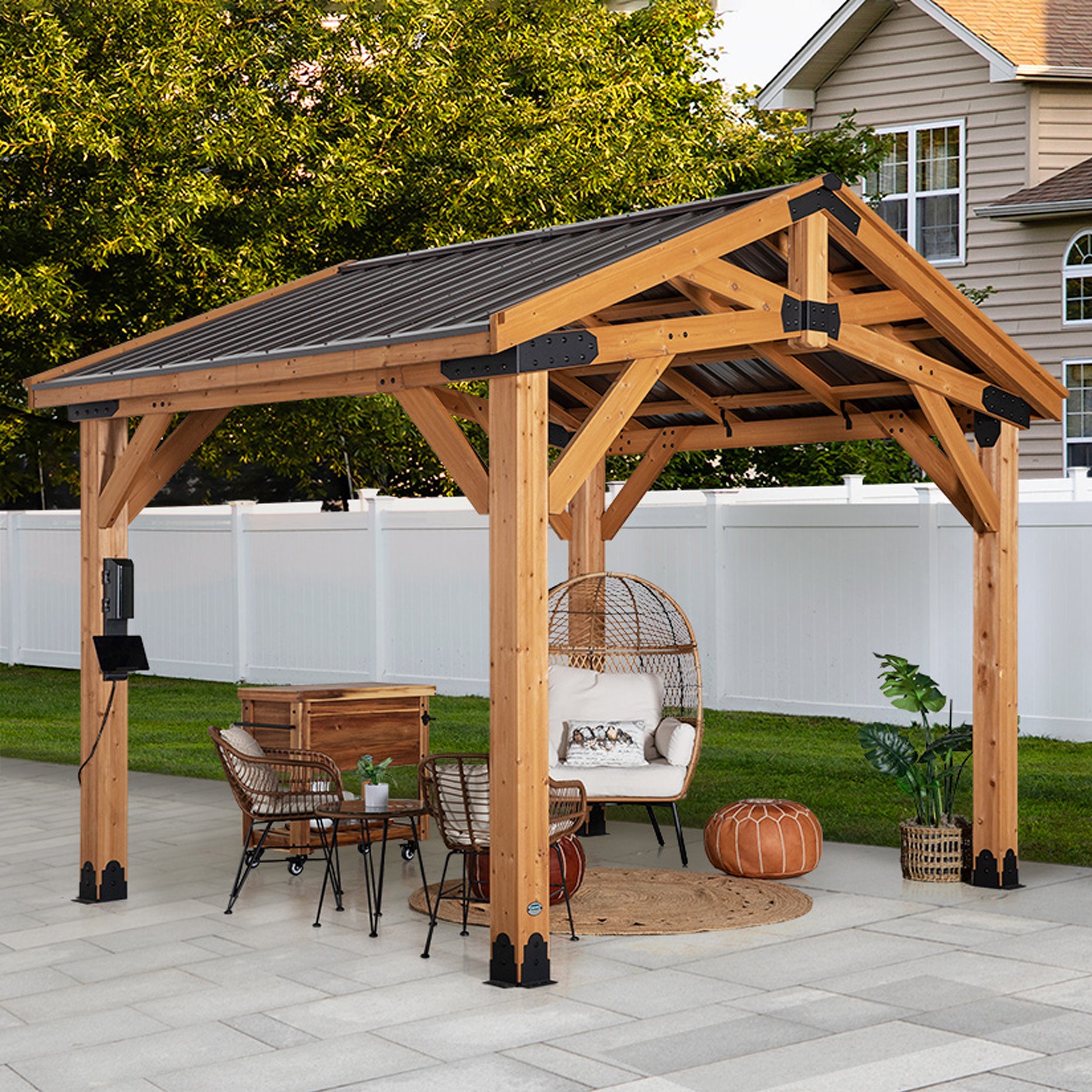 fgljkfrxhbkgd8hfrbsp 12x10 Norwood Gazebo - Image 1