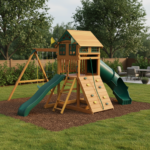 Outing w/ Tube Slide Swing Set - Image 4