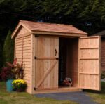 6' x 6' Maximizer Cedar Storage Shed - Image 10