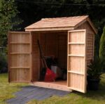 6' x 6' Maximizer Cedar Storage Shed - Image 11