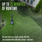 POWER+ Mower 30" Super Composite Deck with Dual Motors Kit (Two 6Ah Batteries) - Image 3