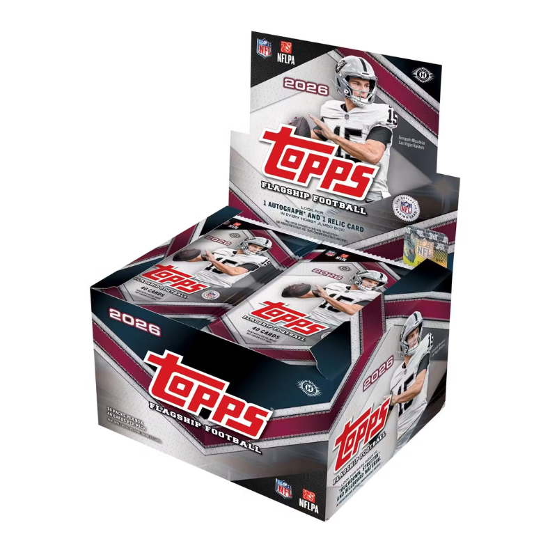 resizingforshopify_22_0903174a-b775-466e-8749-68d4741bc52b 2026 Topps Flagship Football Jumbo 6 Box Case - Image 1