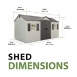 Lifetime 15 x 8 ft. Shed - 6446 - Image 13