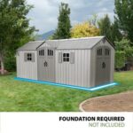 Lifetime 20 x 8 ft. Vinly Outdoor Shed - 60351 - Image 7