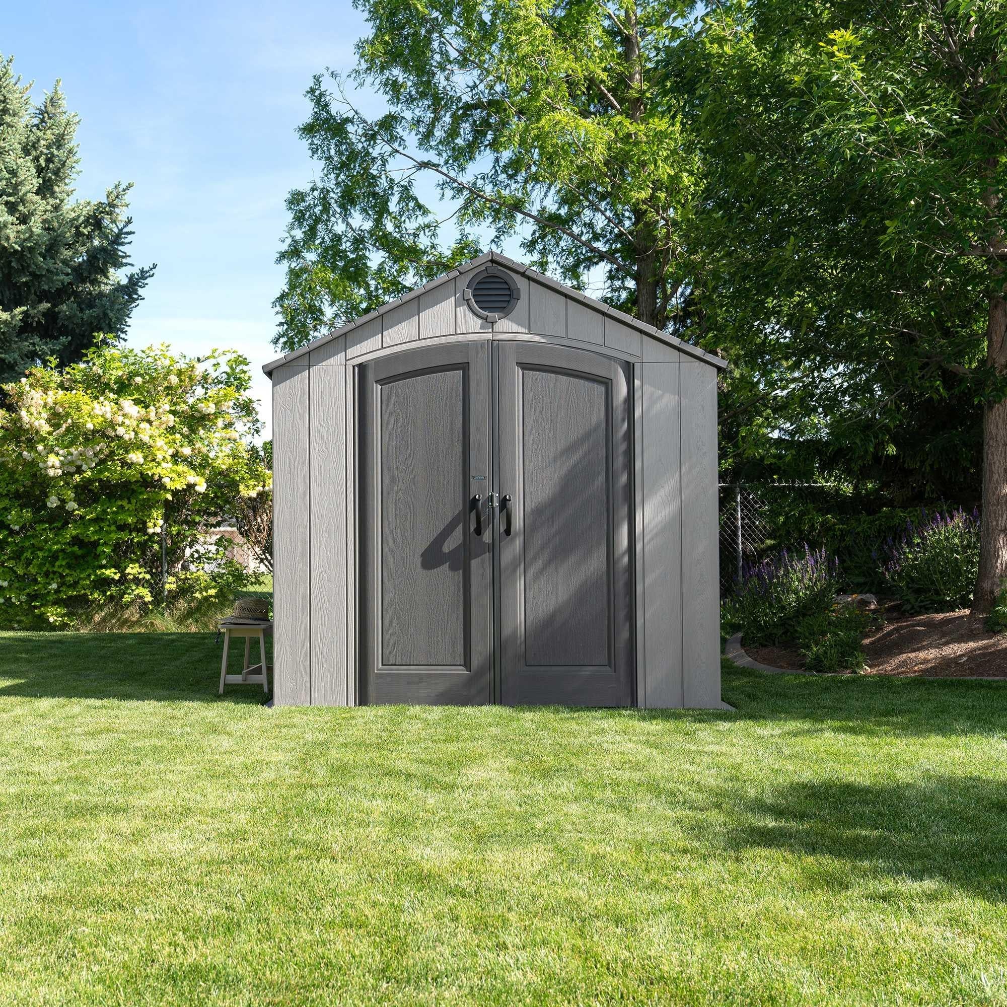 Lifetime 8 Ft. X 7.5 Ft. Outdoor Storage Shed - 60354 - Image 7