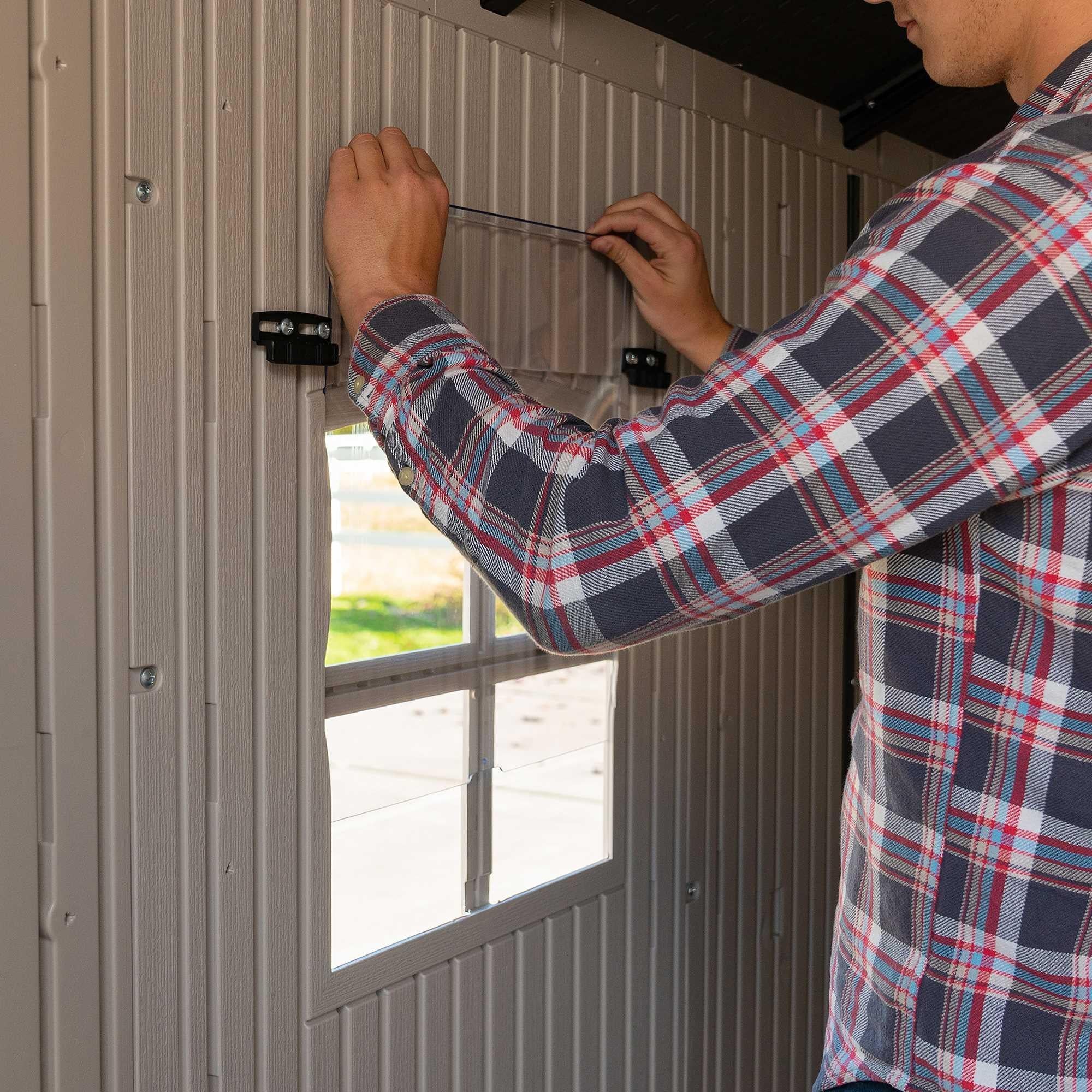 Lifetime 8 Ft. X 10 Ft. Outdoor Storage Shed - 60371 - Image 19