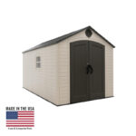 Lifetime 8 ft x 15 ft Outdoor Storage Shed - 60394 - Image 2