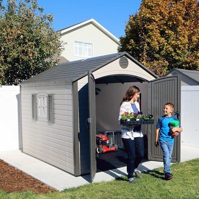 Lifetime 8x10 ft. Shed - 60056 - features view