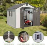 Lifetime 8 x 10 ft. Outdoor Storage Shed - 60202 - Image 3