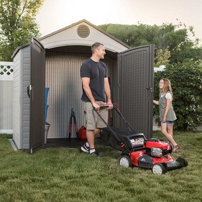 Lifetime 8x5 ft. Shed - 6418 - features view