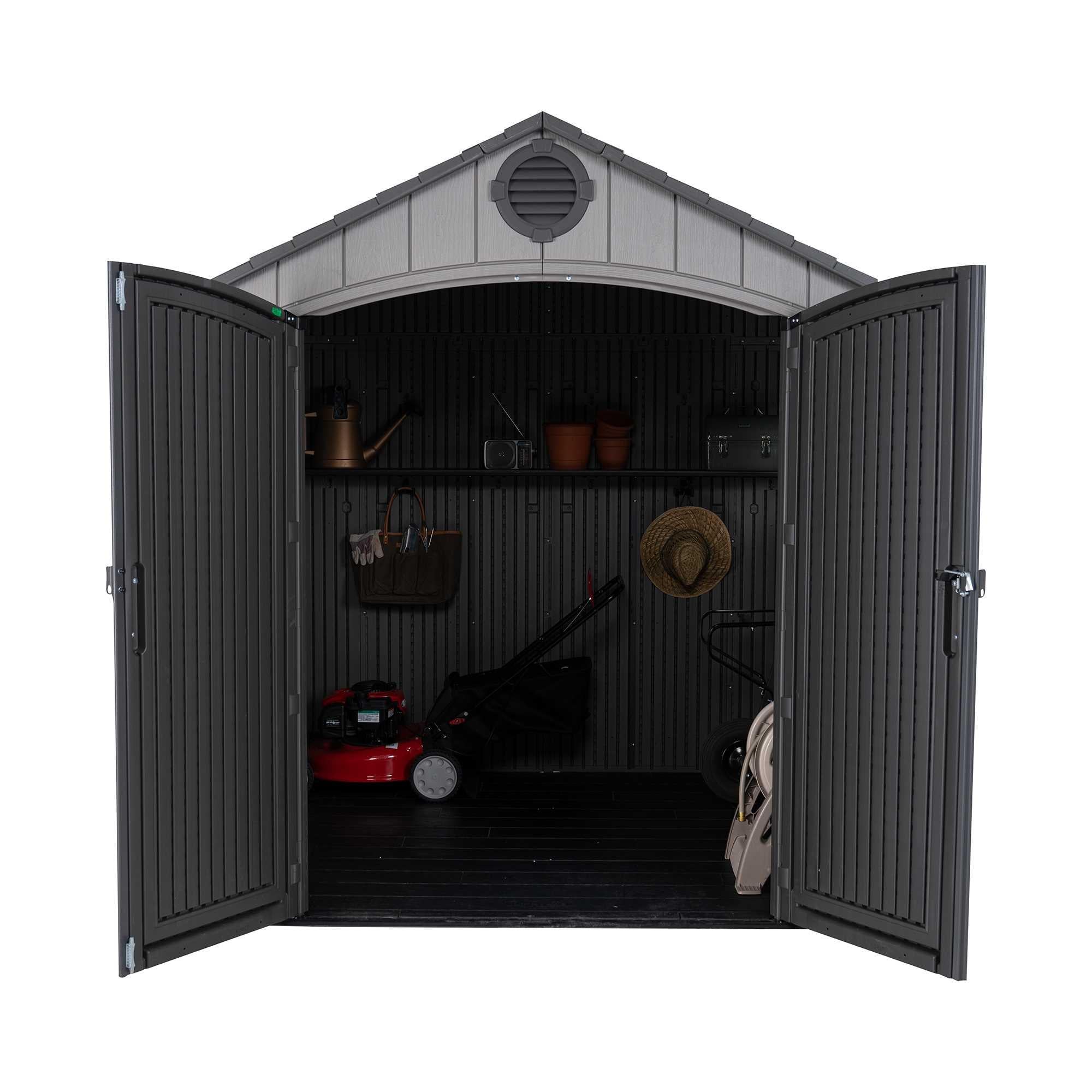 Lifetime 8 Ft. X 7.5 Ft. Outdoor Storage Shed - 60354 - Image 11