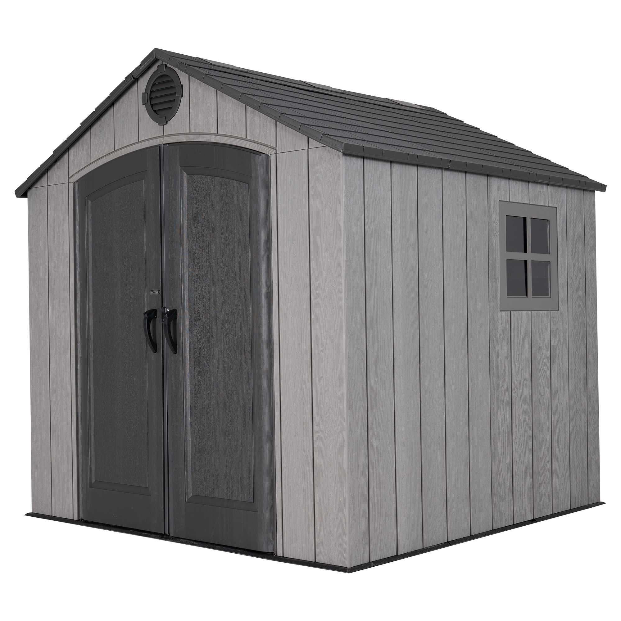 Lifetime 8 Ft. X 7.5 Ft. Outdoor Storage Shed - 60354 - Image 1